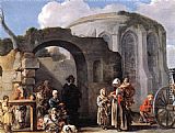 Sebastien Bourdon The Beggars painting